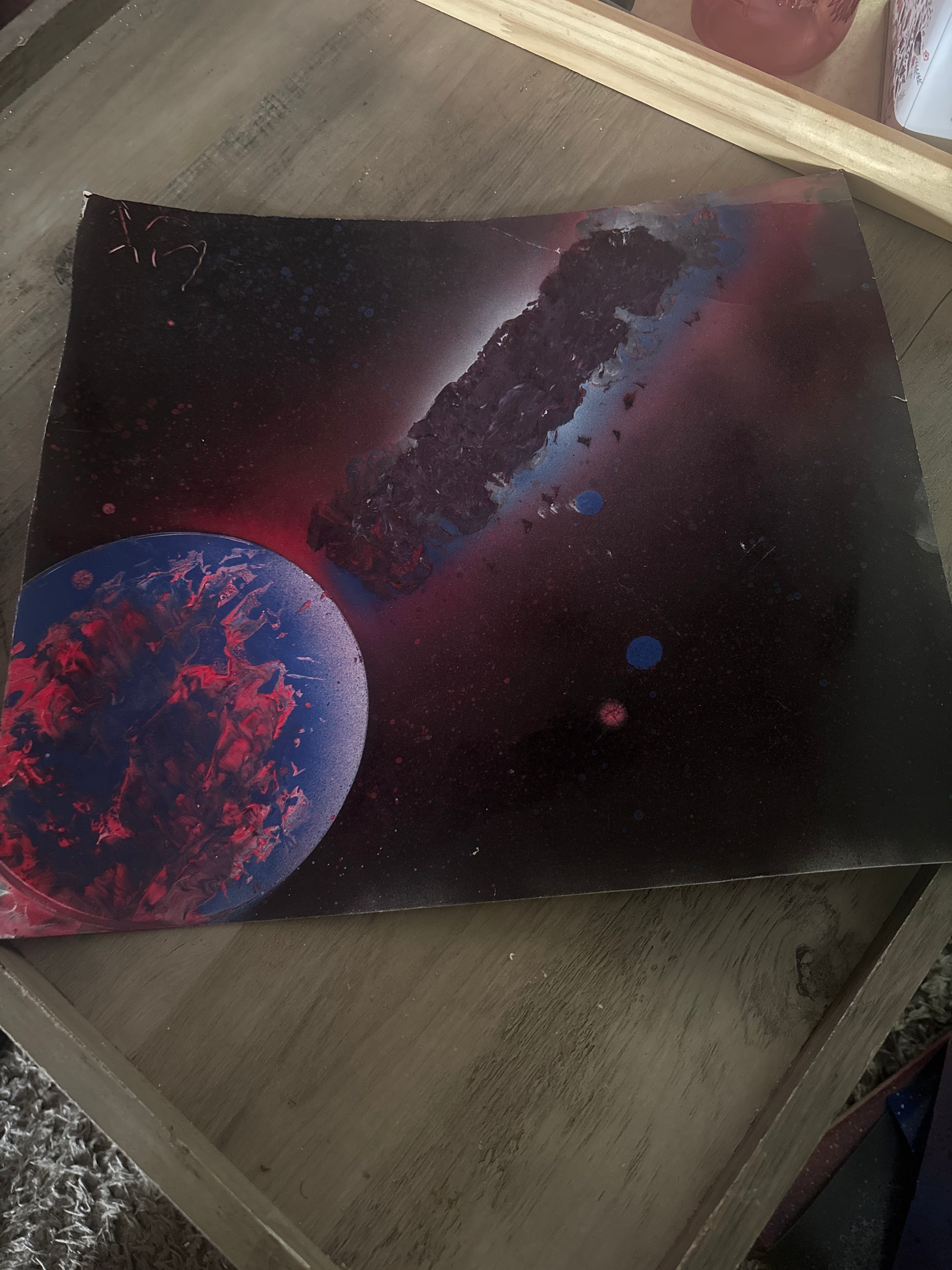 Poster Planet Painting