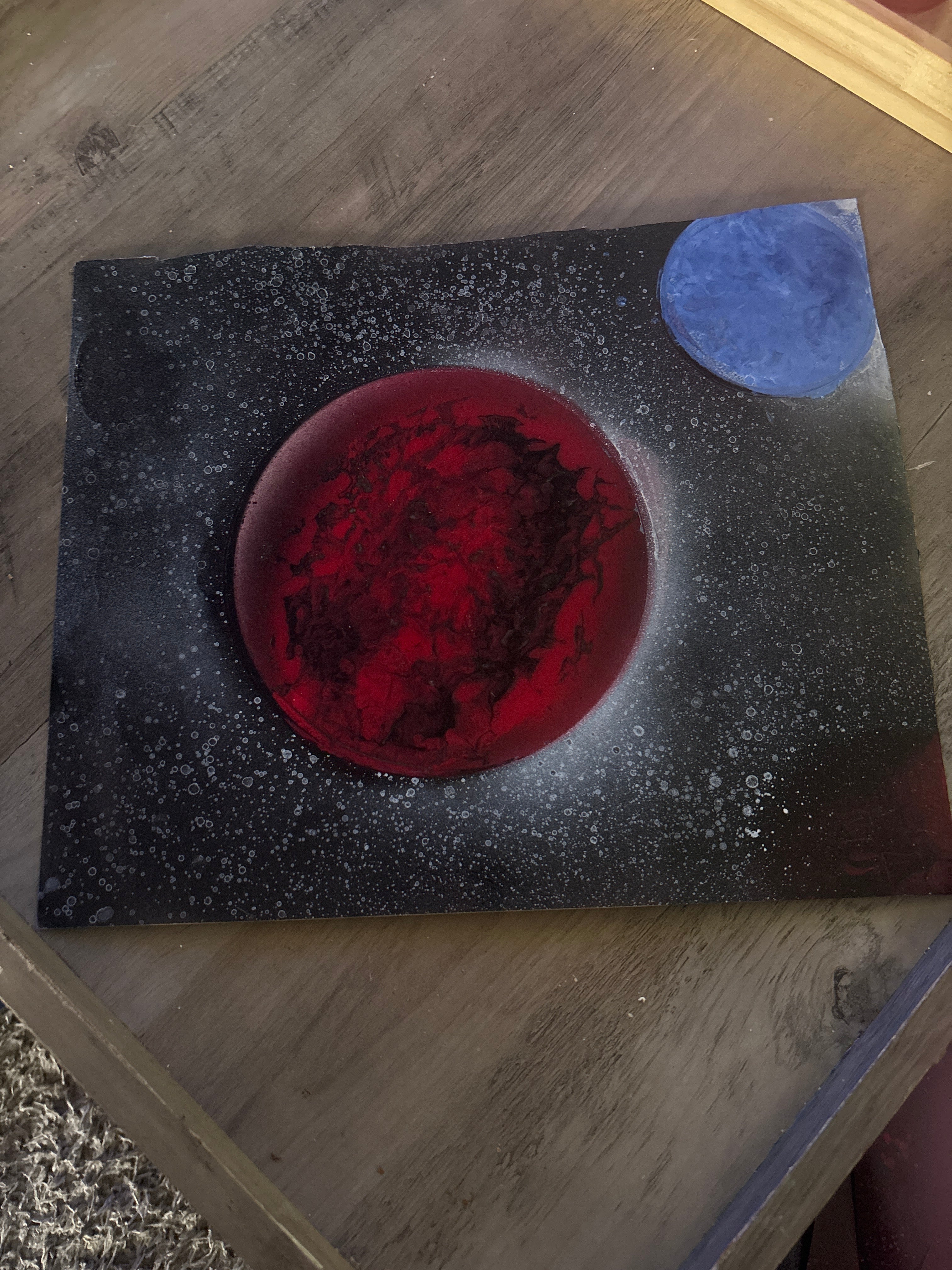 Poster Planet Painting