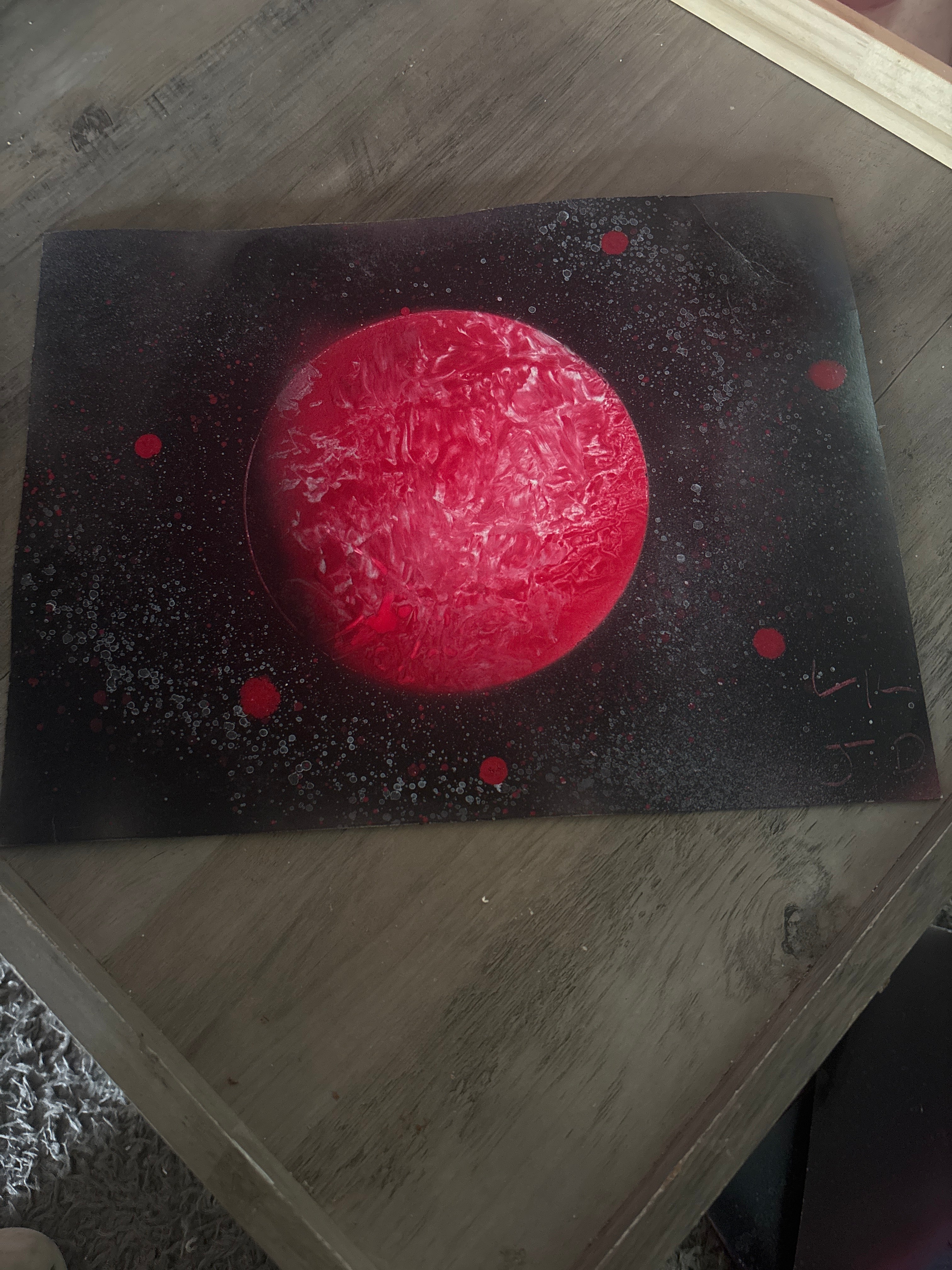Poster Planet Painting