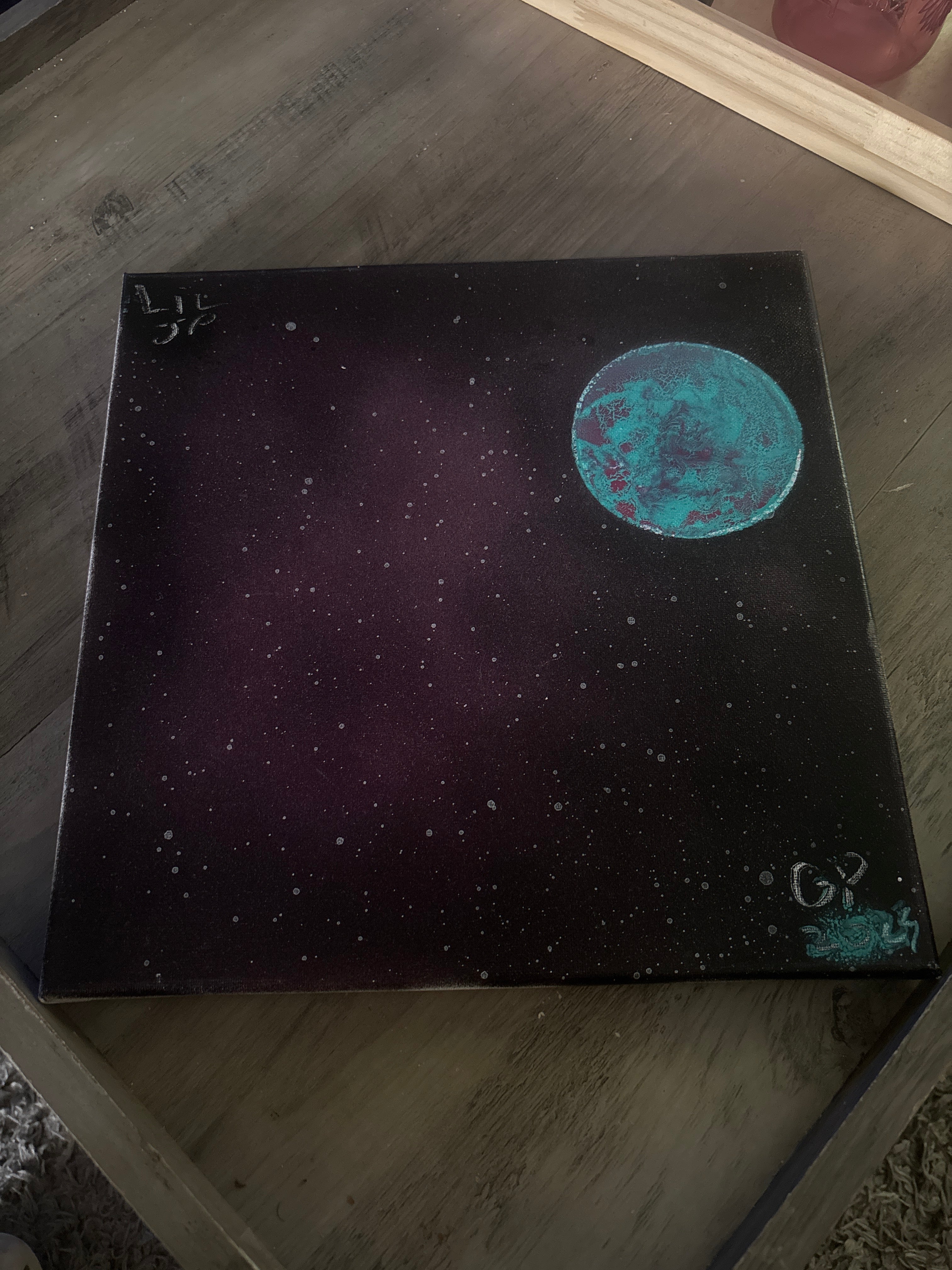 Canvas Planet Painting