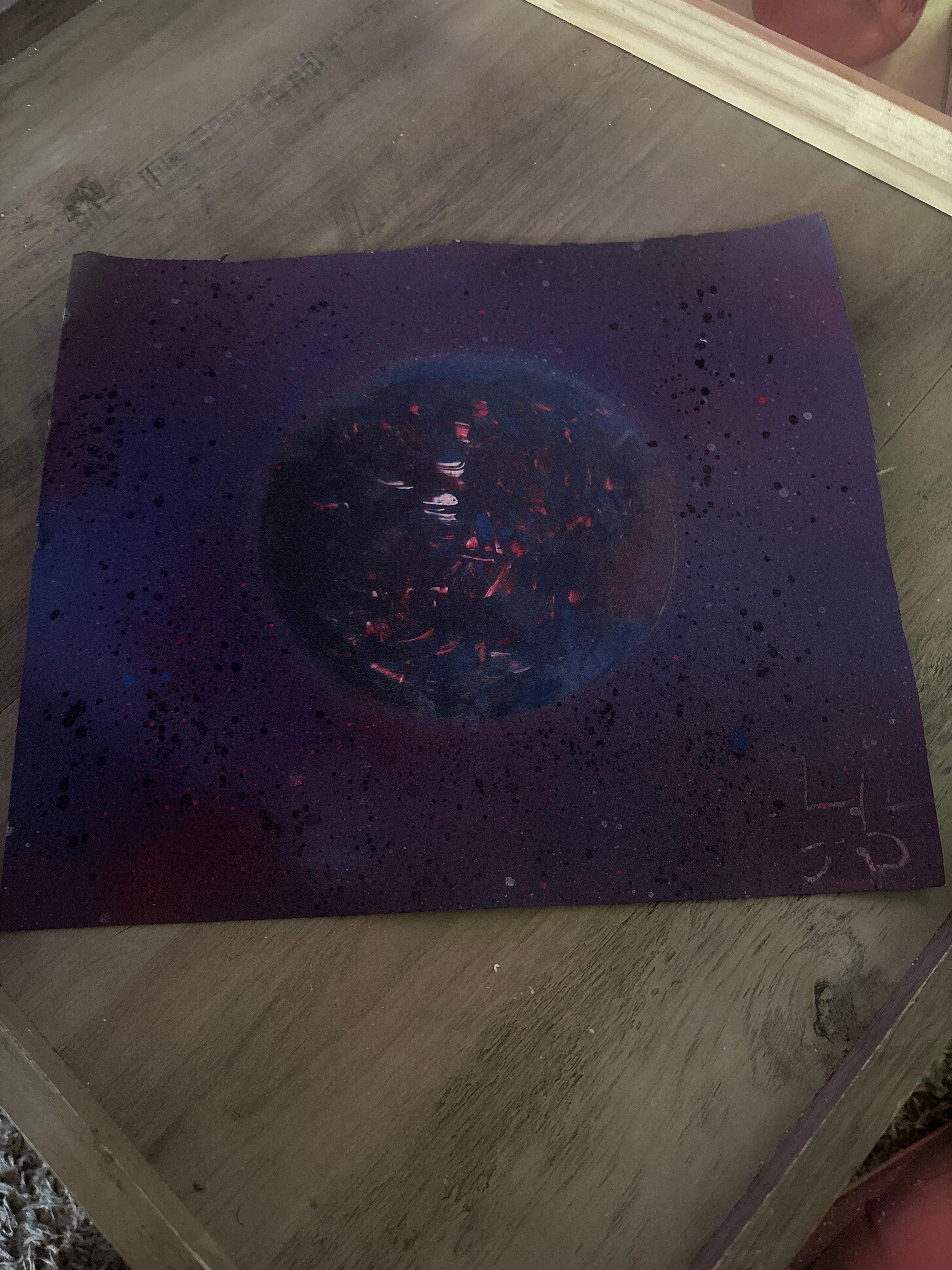 Poster Planet Painting