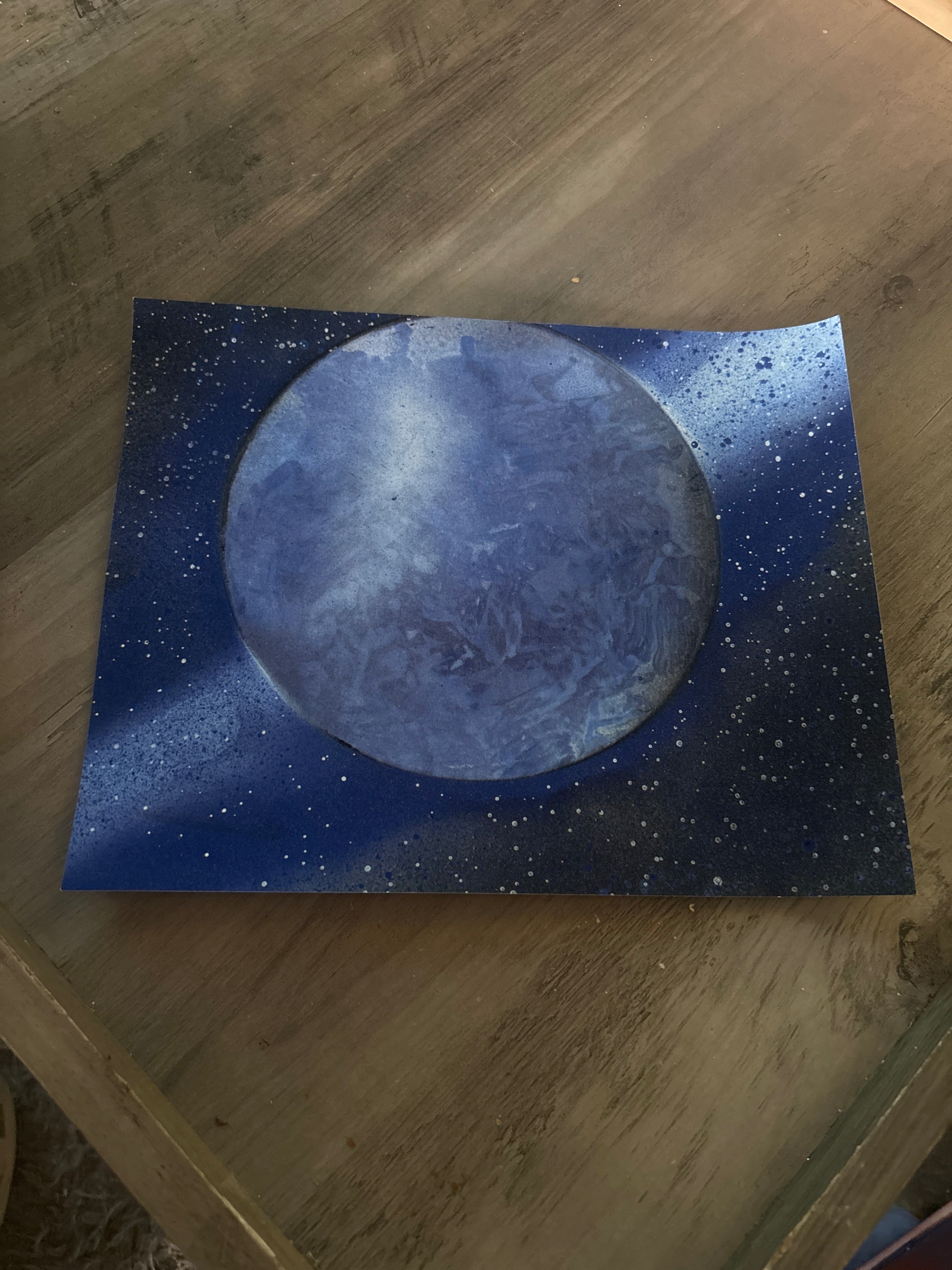 Poster Planet Painting