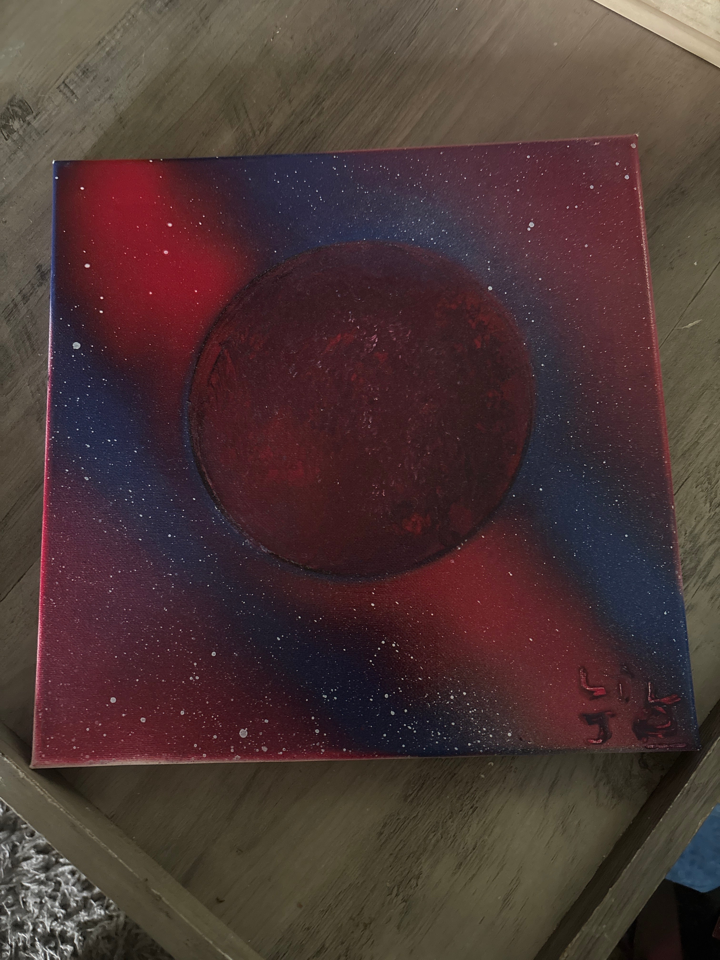 Canvas Planet Painting